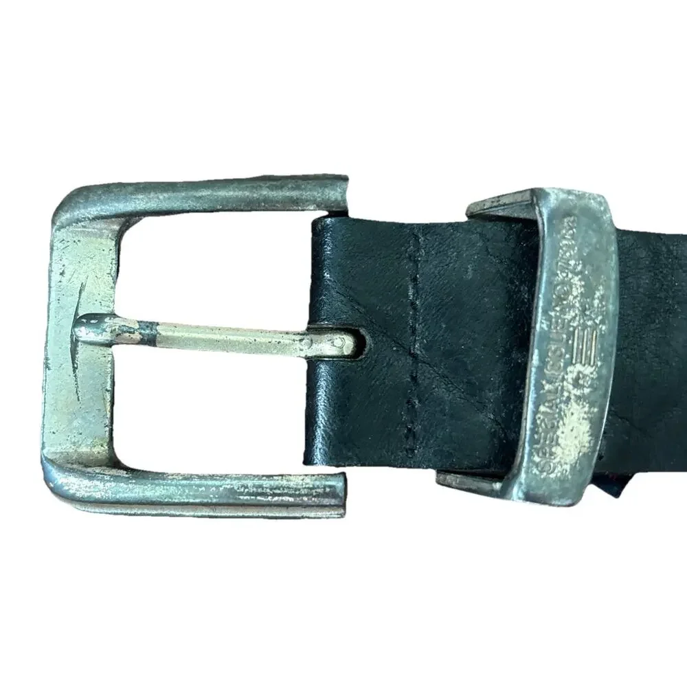 Roundtree & Yorke Special Issue No 75082 Black Leather Belt Size L/XL Jos A Bank